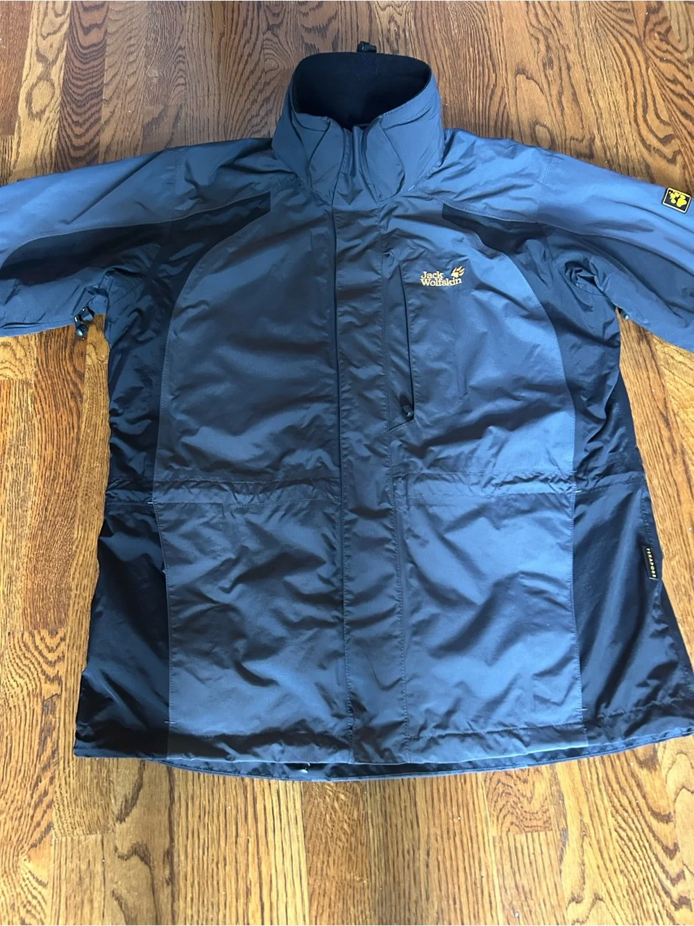 Jack Wolfskin Texapore 3-in-1 Waterproof Jacket Men’s Medium Zip-In Fleece